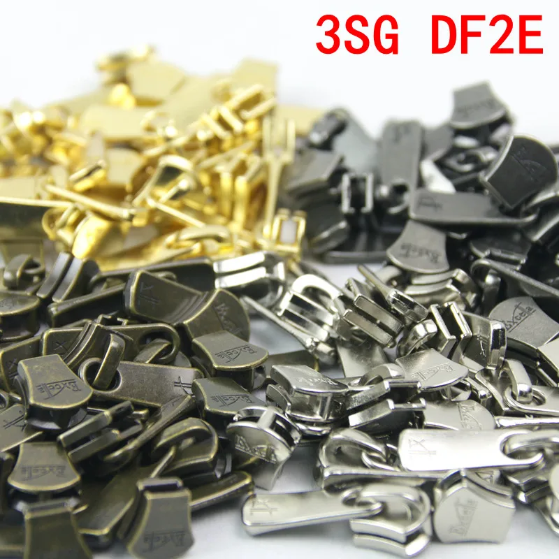 Japanese Metal Slider YKK Excella Zipper Head Clothing Luggage Leather Accessories 5SGDF2ENT2 30 pieces