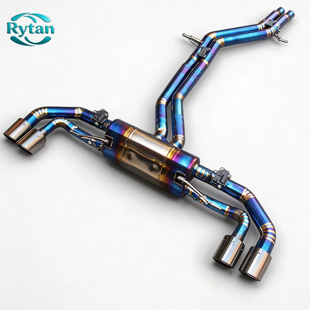 Rytan Exhaust Pipe Exhaust Valved High Quality Titanium Valvetronic Exhaust System Catback for