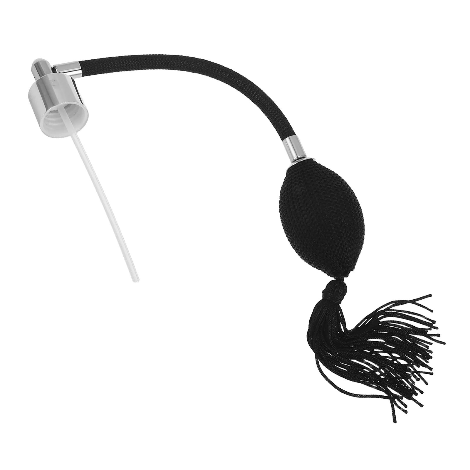 

Perfume Airbag Spray Head 18Mm Glass Bottle Cap Modern Fine Mist Sprayer Black Silver Replacement Nozzle Pump Accessory