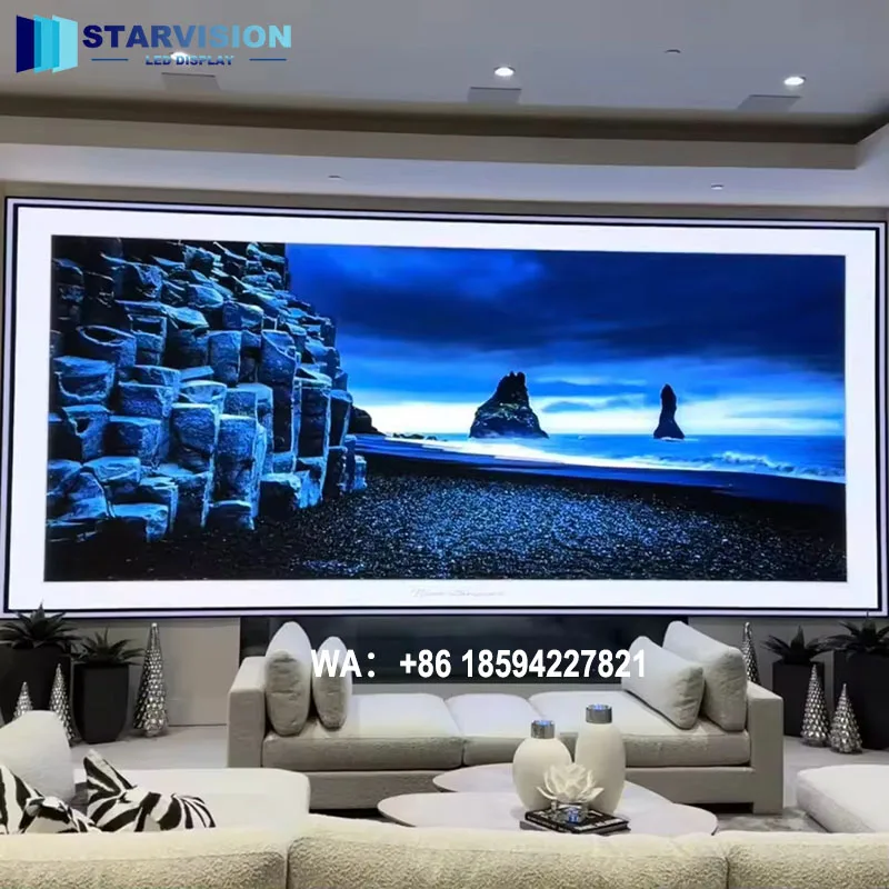 Commercial Advertising Indoor Fixed LED Display P2 P2.5 P3 LED Video Wall for Supermarket & Store