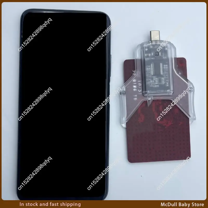 

ABJA-Контактный тип Интеллектуальное устройство чтения карт Type-C USB-C Устройство чтения смарт-карт Портативное устройство чтения карт