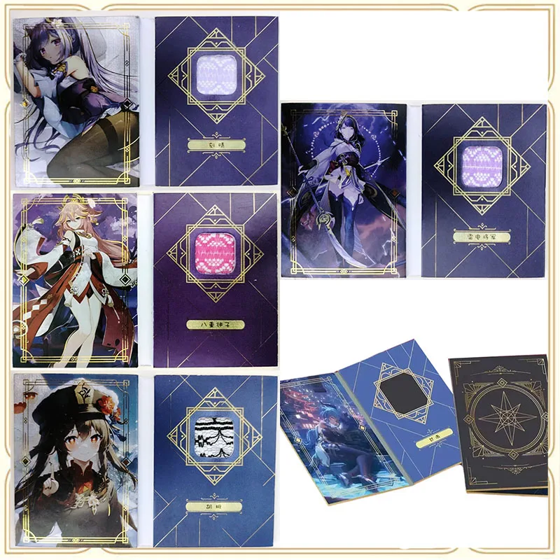 Anime Goddess Story ACG Sexy Card Yae Miko Raiden Shogun Collectible Card Toys for boys Card book Christmas birthday gift