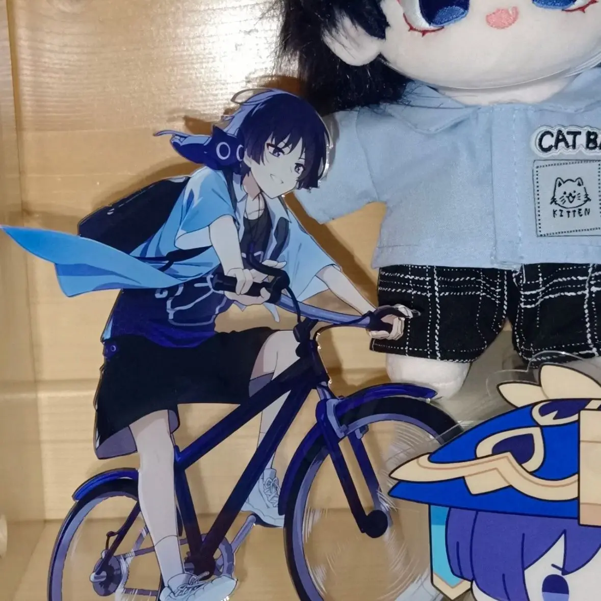 Scaramouche prezent figurki do zabawy stojak akrylowy Model Anime figurka ozdoba akcesoria modele Yuan Shen ozdoby na biurko