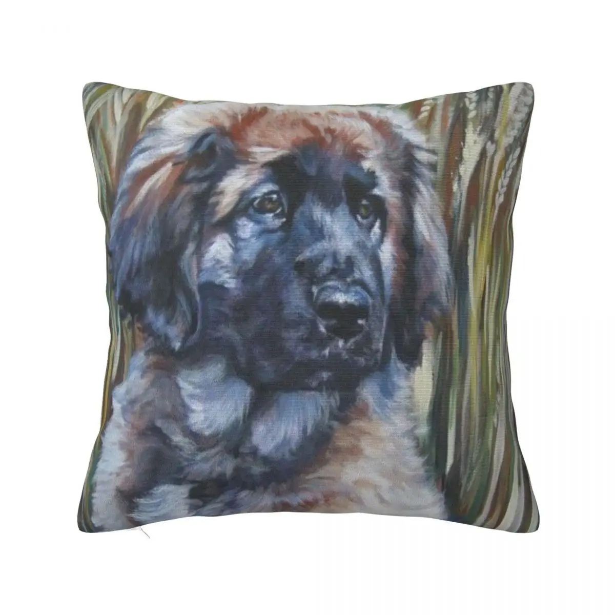 Leonberger Fine Art 2 Pillowcase Cushion Sofa Cushion Cushion Pillow Decoration Home Customizable