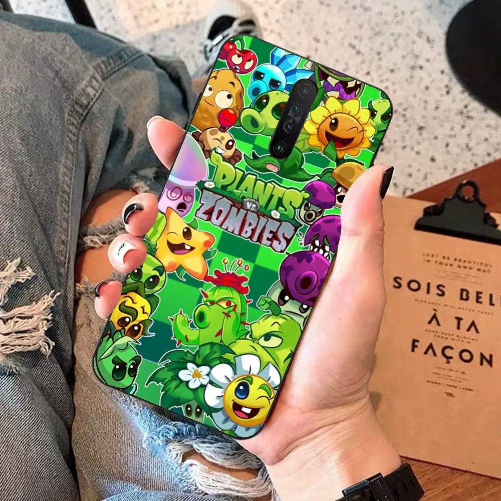 P-Plants Vs Z-Zombies Phone Case For Redmi 5 6 7 8 9 10 plus pro 6 7 8 9 A GO K20 K30 K40 pro plus F3 Fundas