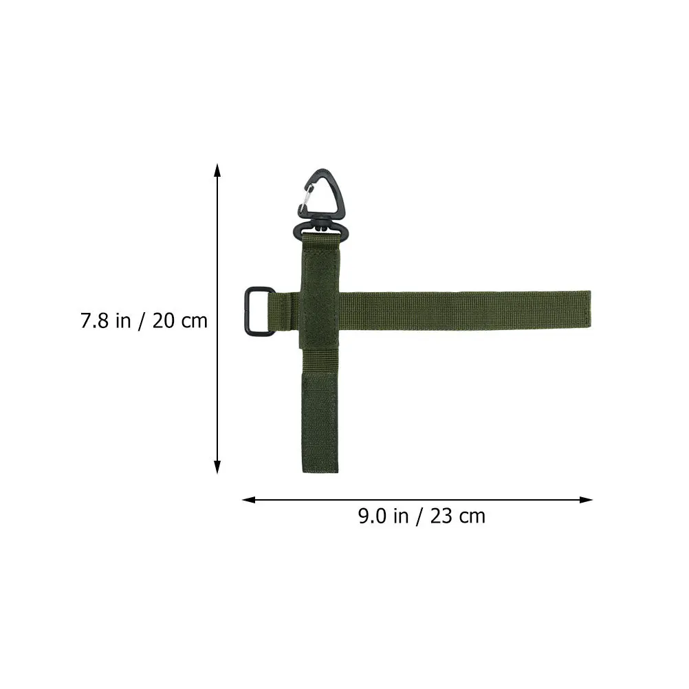 5 قطعة الأشرطة القفازات قابلة لإعادة الاستخدام النايلون مشبك التخييم التنزه تسلق حزام المقود حامل متعددة الوظائف المحمولة قفاز وحبل أصحاب #3
