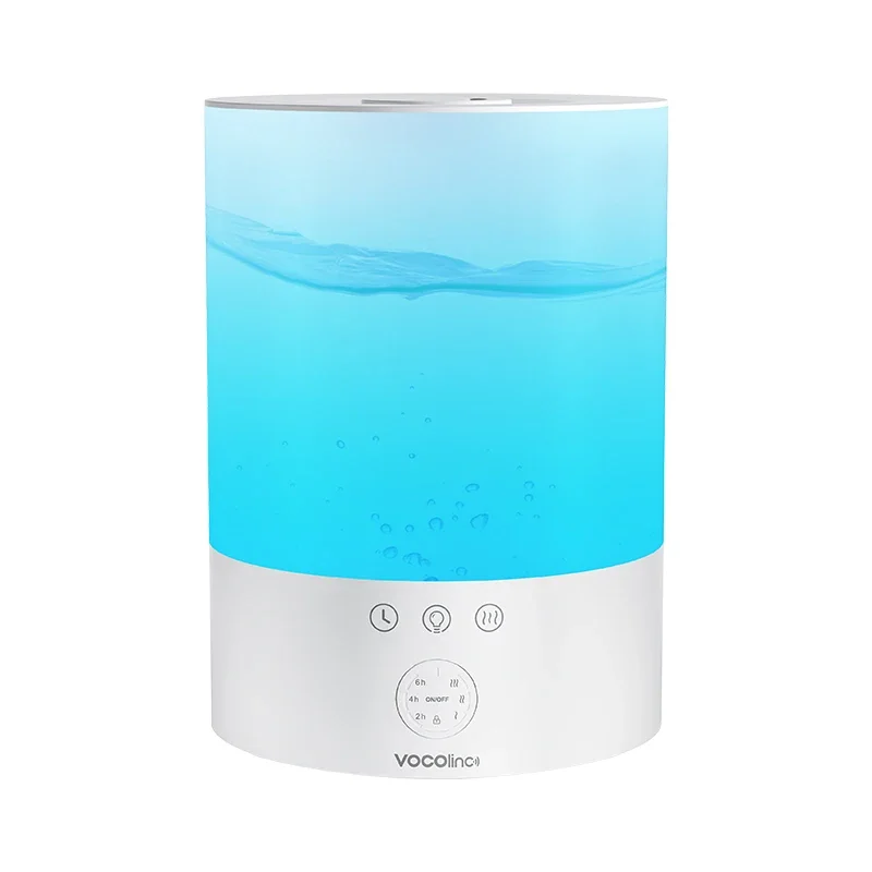 

VOCOlinc Advanced Portable Air Humidifier Alexa Google HomeKit Wi-Fi Control Wholesale Price Reusable Elegant Design Bedroom