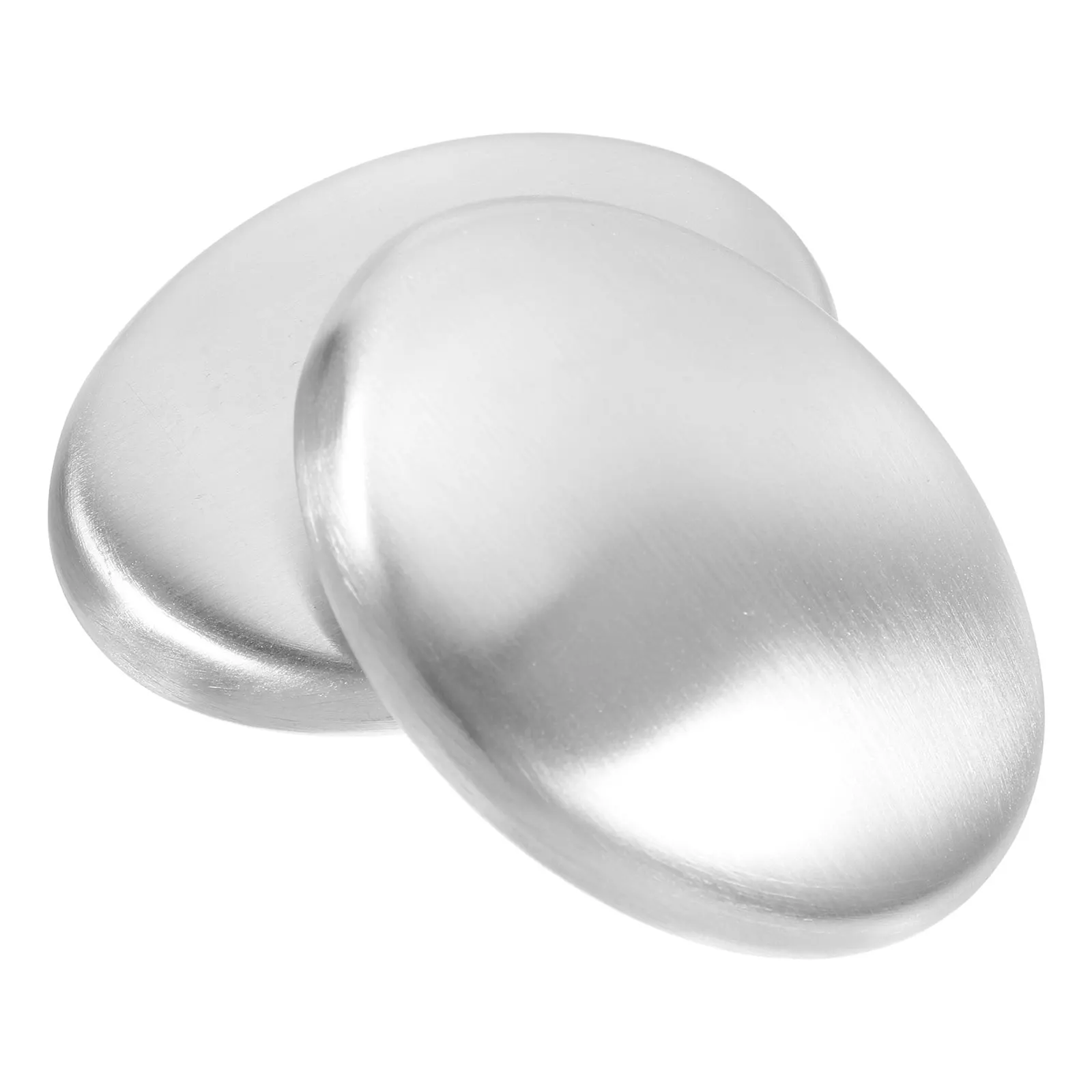 

2Pcs Stainless Steel Soaps Deodorizing Bars for Kitchen Fish Smell Remover Metal Soap Hand Odor Portable Soap Box