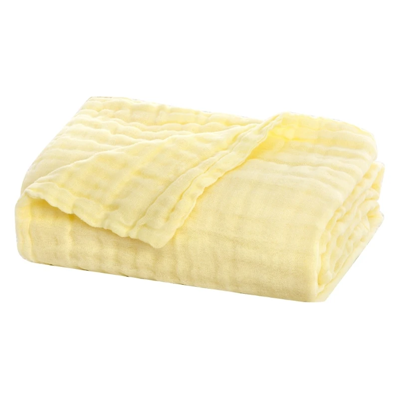 Soft Breathable 6-Layers Gauze Baby Receiving Blanket Muslin  Towel