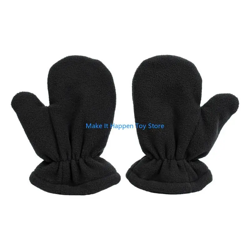 

28EC Newborn Baby Mittens Infant Toddler Gloves Sever Colors Basic Winter Accessories No Scratch Mittens Fleece Gloves