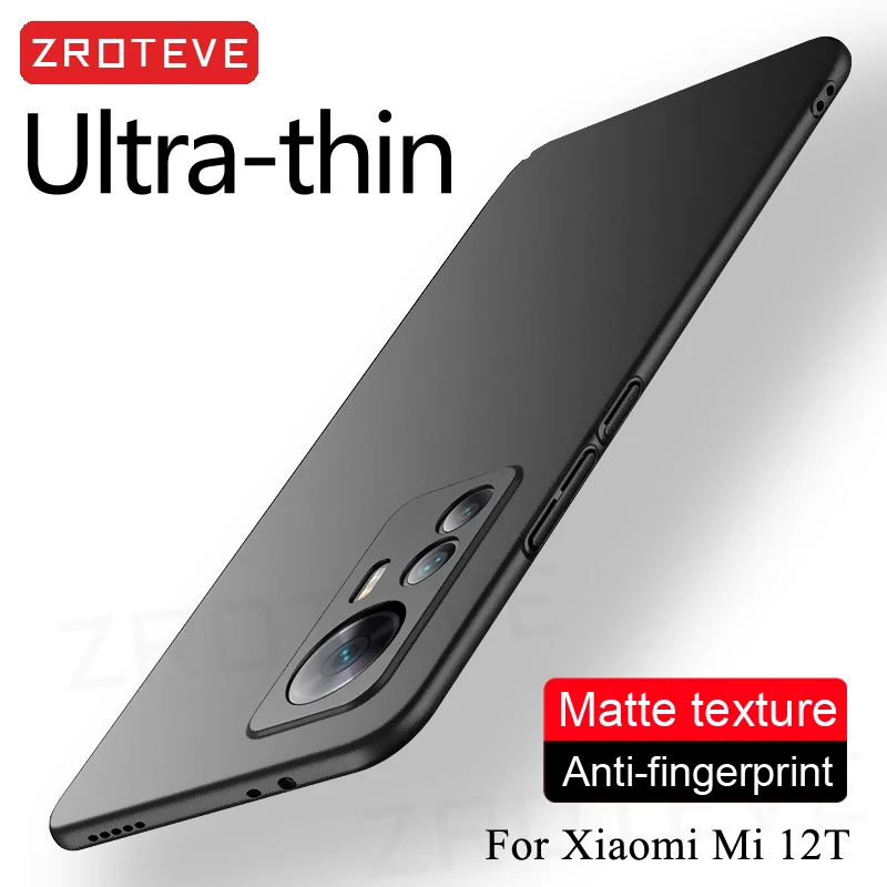 Mi12 Case ZROTEVE Slim Hard PC Matte Cover For Xiaomi Mi 12 X 12X 12T 13 T 13T Pro Xiomi Mi12X Mi12T Mi13 Lite Xiaomi12 5G Cases