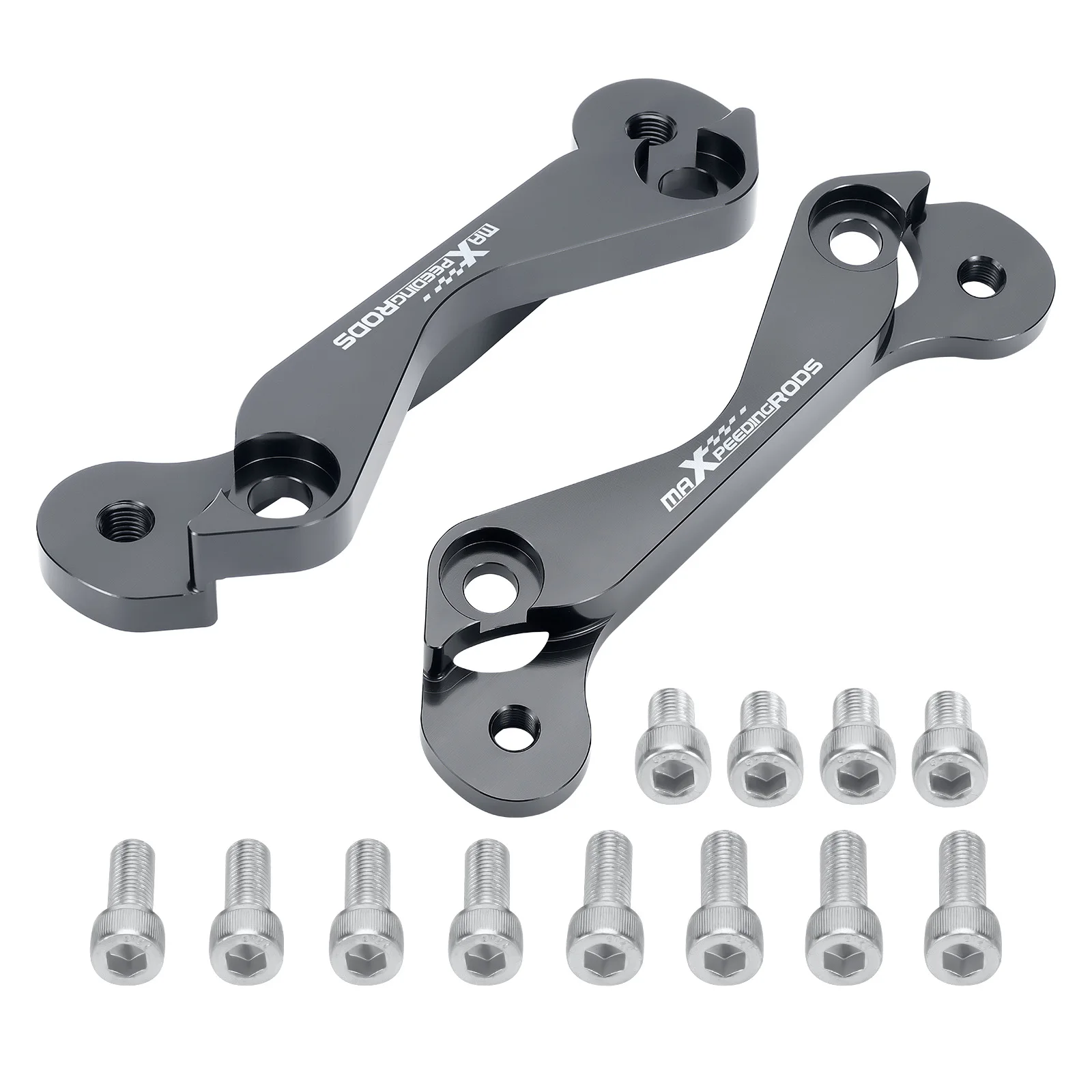 1 Pair Brake Caliper Adapters Kit For Subaru Impreza WRX FHI 2-Pot 2002-2005 Brake Caliper Conversion Brackets Brand New