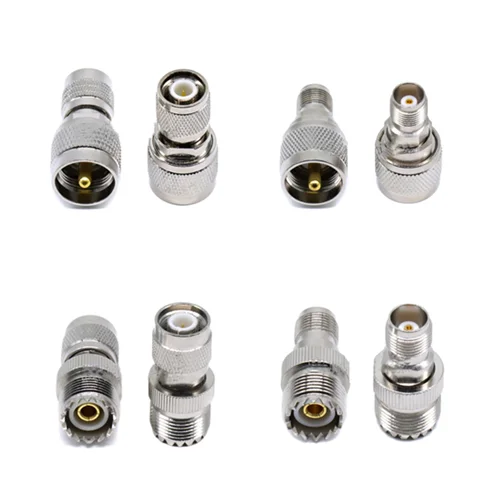 

high quality 2pcs PL259 SO239 UHF to TNC Male &female Straight RF Coaxial Adapter Connectors