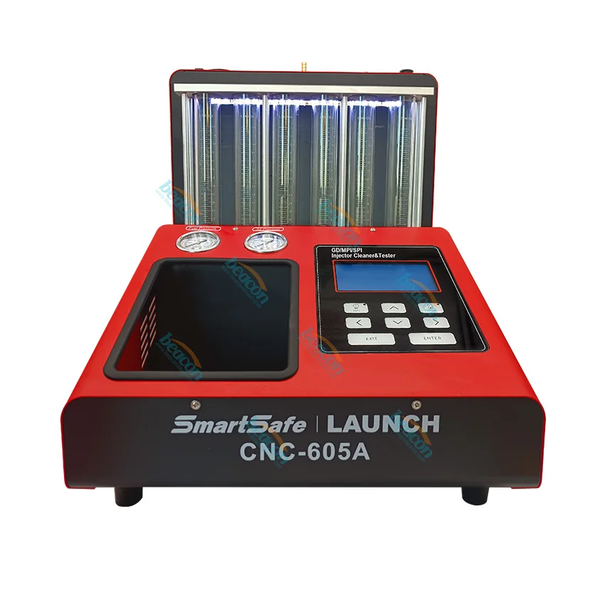 Smartsafe  110V/220 GDI Injector Cleaner Machine CNC605A NC 605 Large Size Fuel Injector Tester