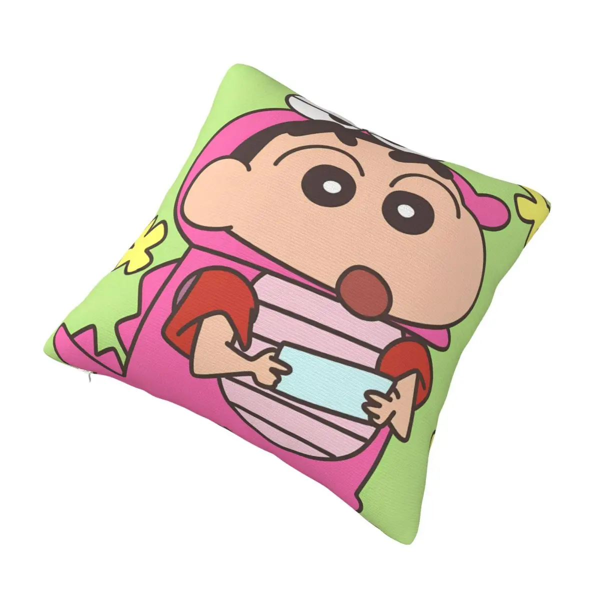 Decorative Pillowcase Crayon Shin-chans Cartoon Anime Accessories Seat Pillow Case Cover Square Multi-Size