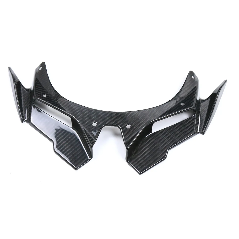 

For the new Kawasaki ZX4RR motorcycle modified carbon fiber dry carbon, front lower lip fixed wing