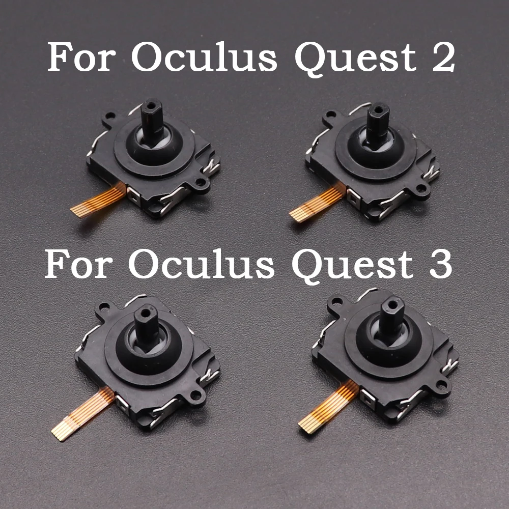 For Oculus Quest 2 3D Analog Joystick For Meta Quest 3 Controller Thumbstick Left Right Manipulating Remote Lever Repair
