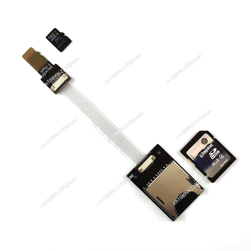 Heat Resistant Car TF Extension Cable Micro SD TF External Adapter Board SD Card Conversion Extender Module For VehicleEquipment
