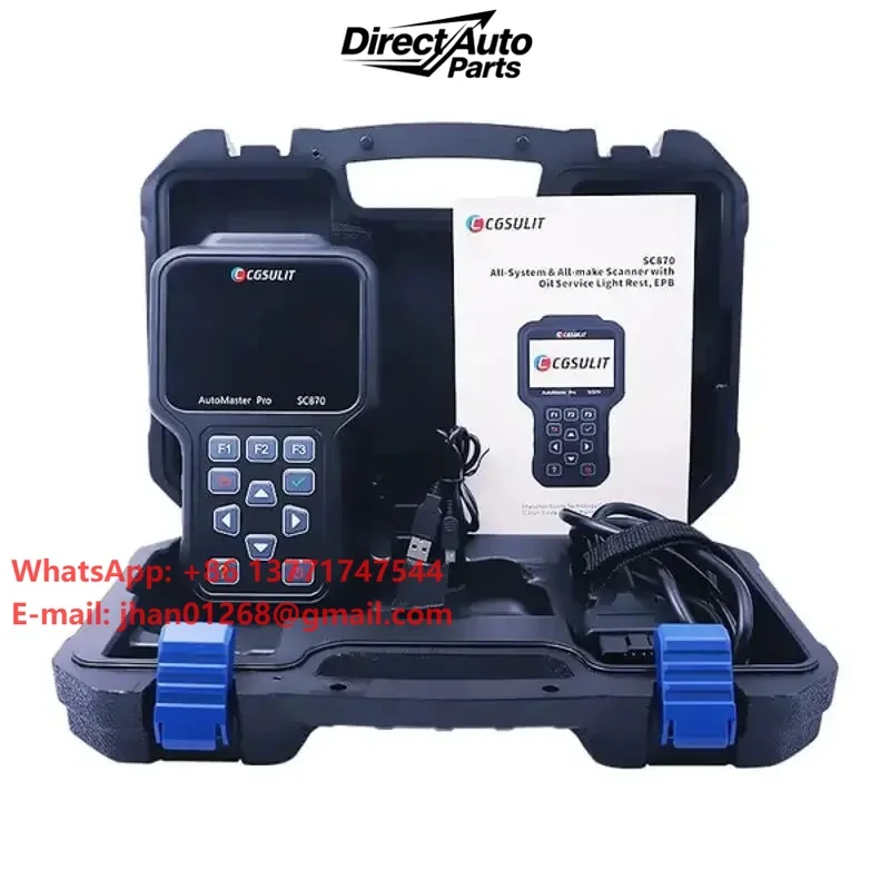 Hot Sale SC870 Car Diagnostic Obd2 Scanner Tool Machine Diagnosis Automotive Tools and Equipment for Commercial Vehicle