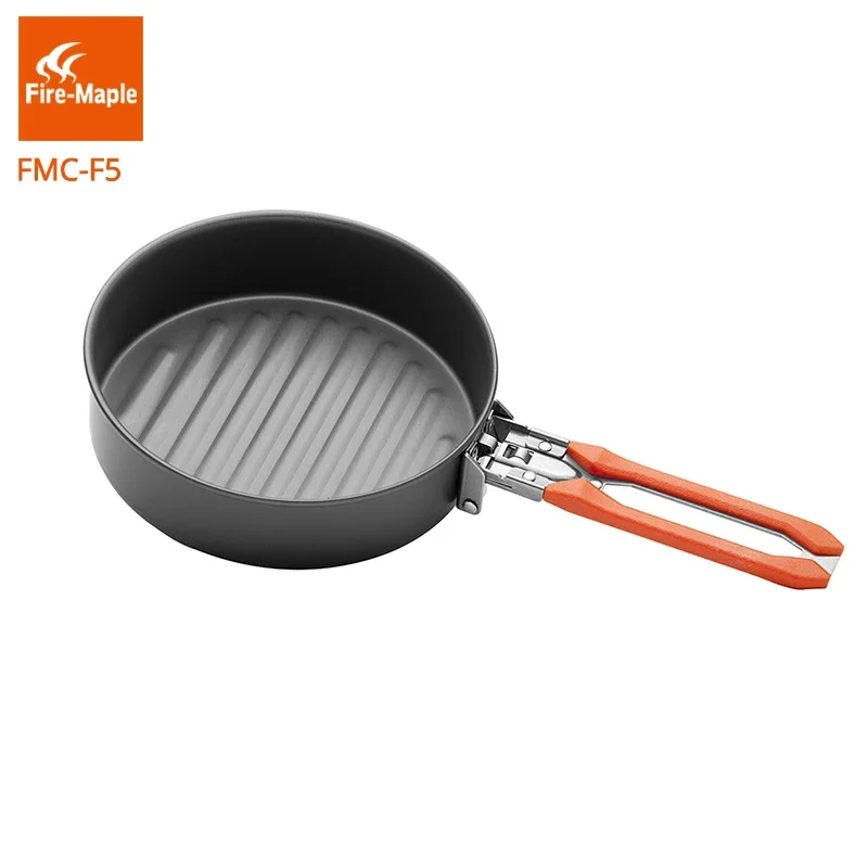 Imagem -05 - Fire Maple-liga de Alumínio Cooking Pot Grupo Frypan Outdoor Camping Equipment Panelas de Piquenique 35 Pessoa Feast-5 Pcs