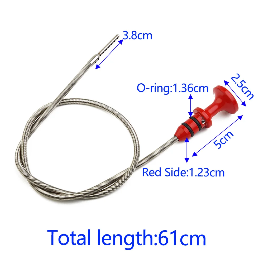 61 سنتيمتر زيت المحرك مقياس تراجع أداة لميني ل كوبر R55 R56 R57 ل كوبر 1.6L 07-16 1143758597007   ملحقات محركات السيارات