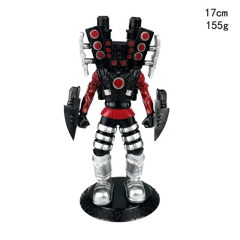 Skibidi-reloj de titanes dorados para inodoro, figuras de hombre, camarógrafo, modelo de altavoz, muñeca de juguete, figuras de acción articuladas móviles, regalo para niños