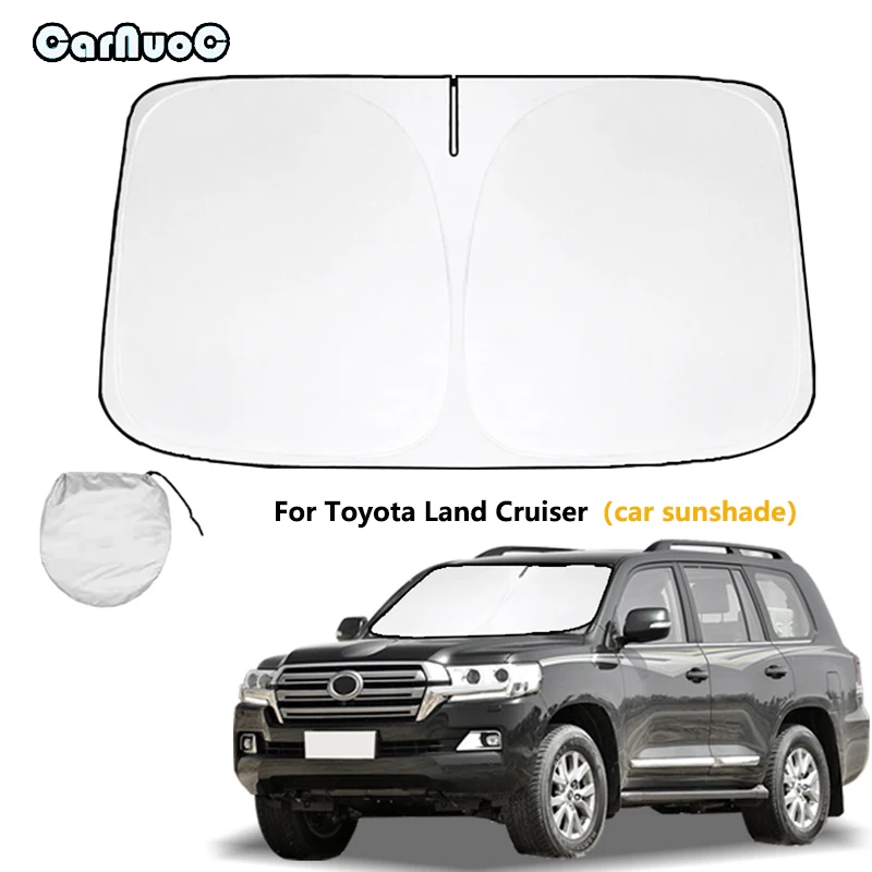 

For Toyota Land Cruiser 1998 1999-2007 Car Front Window Sunshade Cover Sun Shade Windshield Visor Windscreen Folding Auto UV