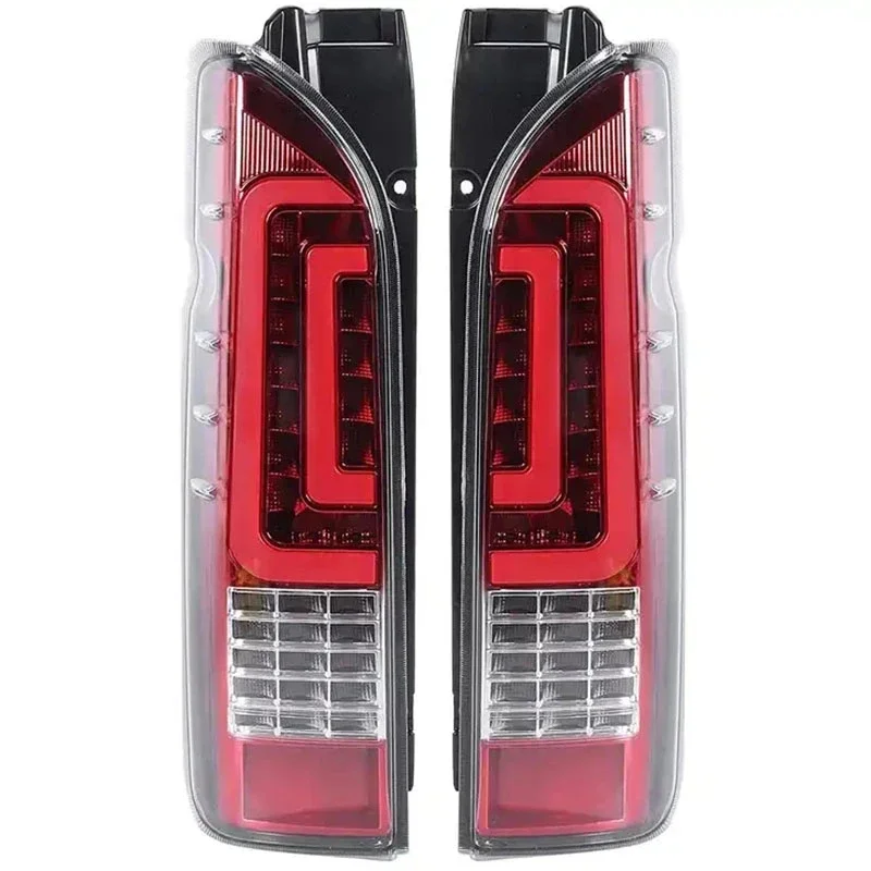 Car Tail Lamp Rear Lamp Accessories Modified LED Taillamp Tail Light for  Hiace 2005 - 2017custom