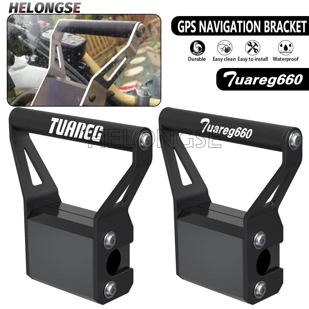 

Держатель GPS-навигатора 12 мм для мотоцикла Aprilia Tuareg 660 (2022-2026), крепление над приборной панелью