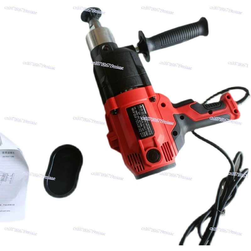 

Small Portable 220V Electric Pipe Laying Machine Road Hole Tap Water Home Engineering Drilling Rig Waterless Water Sealing