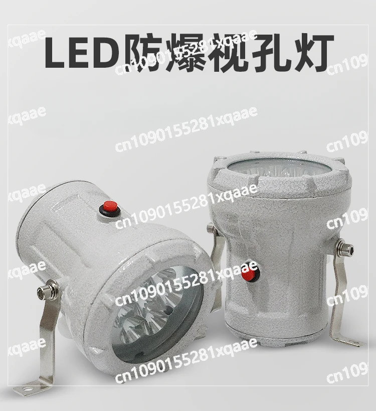 Explosion-proof Sight Hole Light Reactor Sight Mirror Light BSD Spotlight 12v24V36V Chemical Factory Workshop