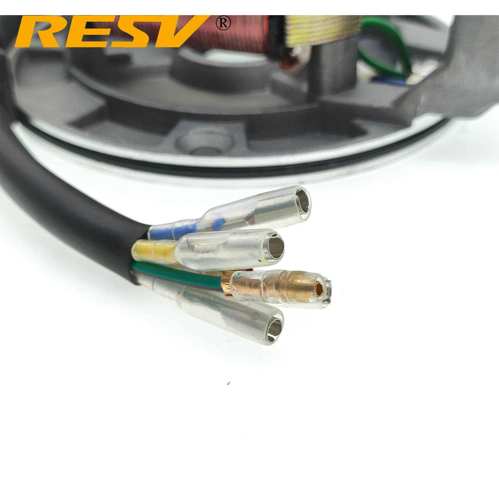 ملف إشعال ريسف مغناطيسي للدراجة الحفرة ، لوحة الجزء الثابت ، لاقط مغناطيسي ، 70cc ، 90cc ، 110cc ، 125cc ، JH70 ، JH 70 #4