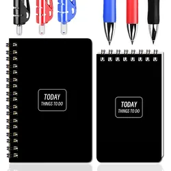 LOLEDE A6 A7 Coil Mini Notebooks Gel Pen To Do List University Notepad Sketchbook Diary Travelers Planner Binder Office Journal