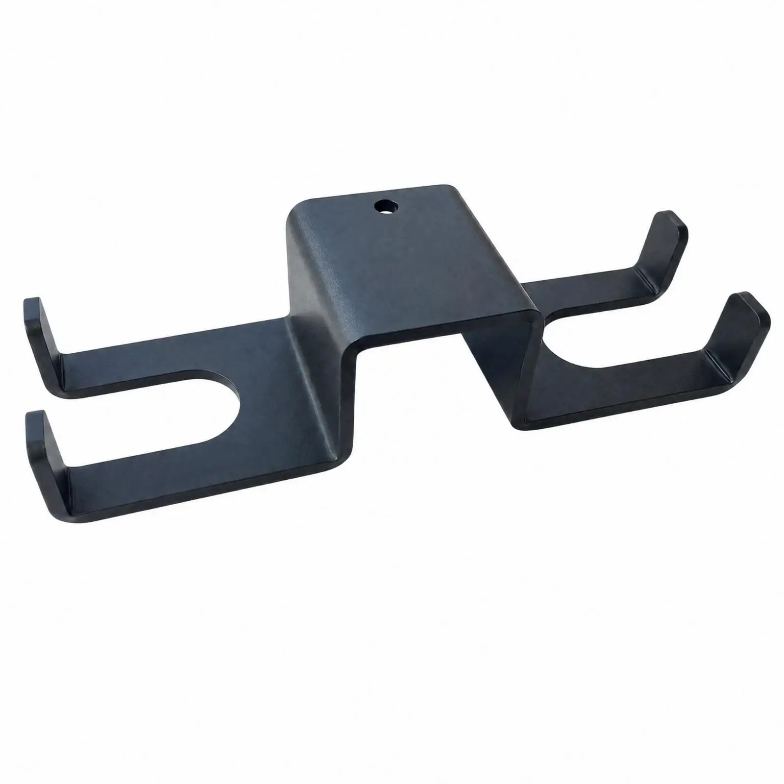 Forked Barbell Storage Rack No Assembly Required Attach-on Barbell Rack Fitness Equipment Easy Setup Gym Organizer Heavy Duty