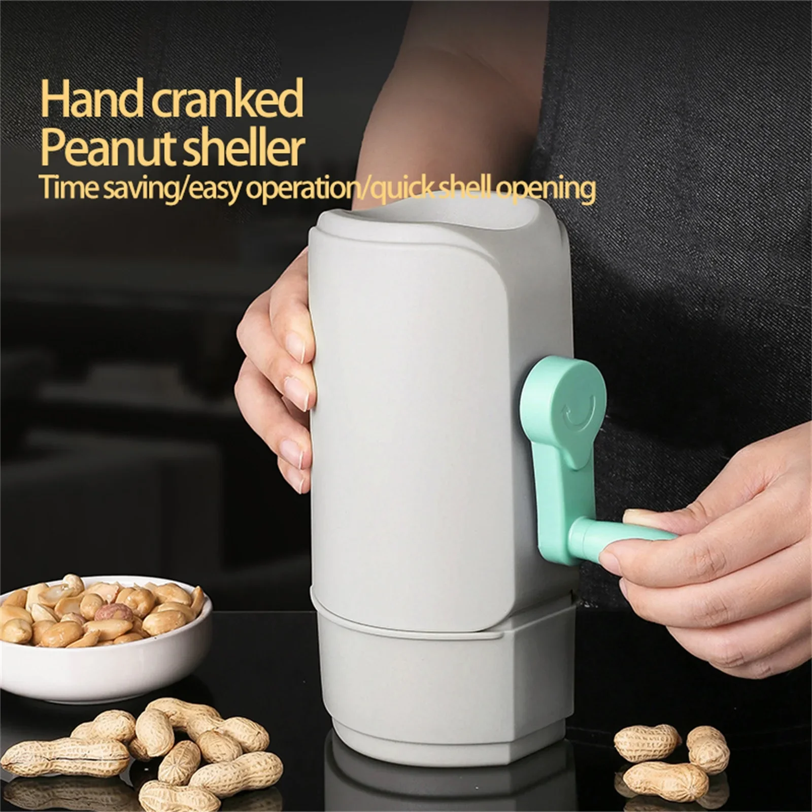 Home Kitchen Tools Hand Crank For kitchen Manual Peanut Sheller Chestnut Cutter Sheller Pecan Walnut Opening Tool Pecan peeler