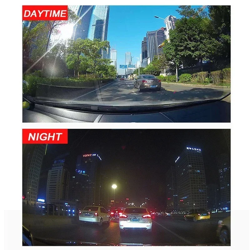 Front and Rear Car Driving Recorder Dual Lens Wide Angel Parking Reversing DVR Universal Night Vision DashCam Kits