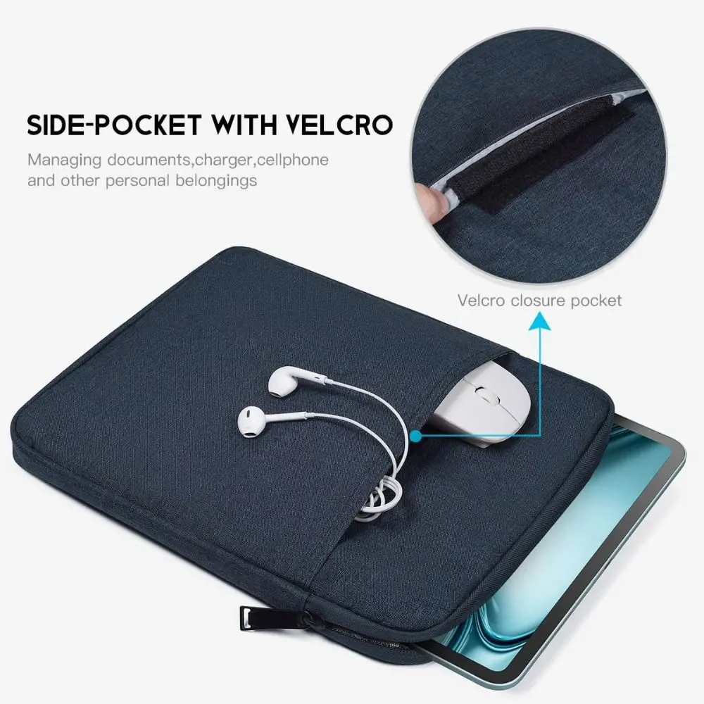 13.3/14/15 Inch Tablet Bag Shockproof Portable Laptop Handbag Case Water-Resistant Padded Shockproof Laptop Sleeve Bag Travel