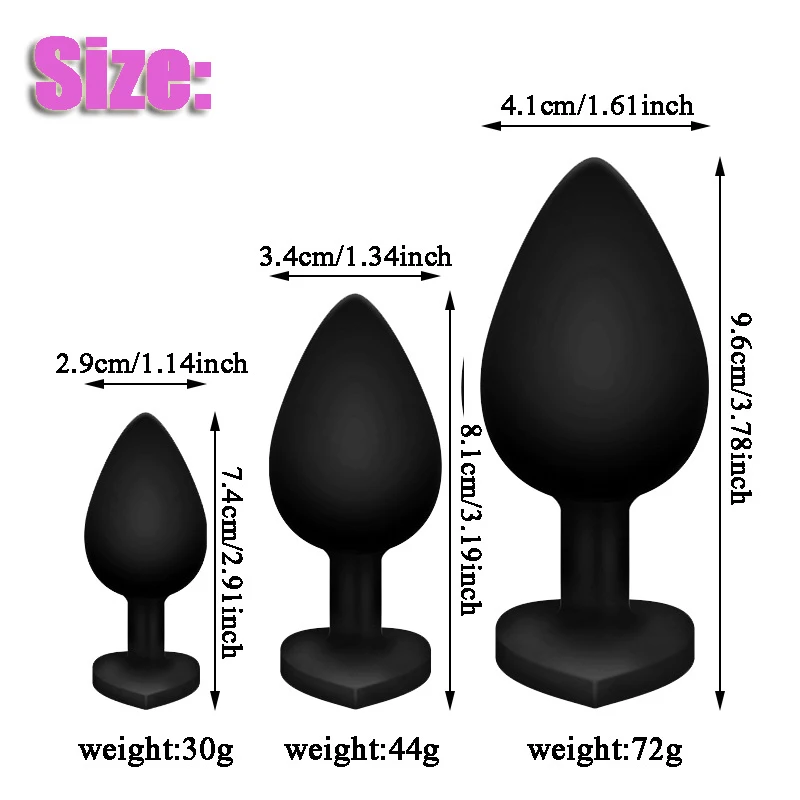 4 Stks/set Volwassen Siliconen Anale Plug Dildo 'S Bullet Vibrator Butt Plugs Seksspeeltjes Vrouwen Mannen Homo Prostaat Massager Anaal Masturberen