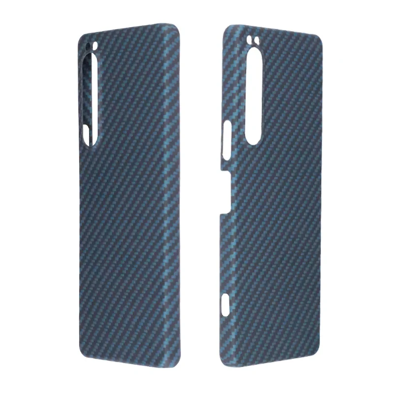 Carbon Fiber Phone Case for Sony Xperia 1 IV Aramid Fiber Case Anti-fall Busines Cover for Sony Xperia 1 Iv Phone Accessory