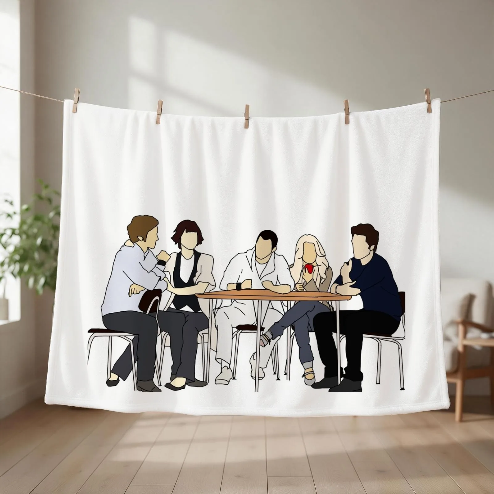 Who Are They? Throw Blanket Summer blankets ands Bed covers Sleeping Bag Blankets