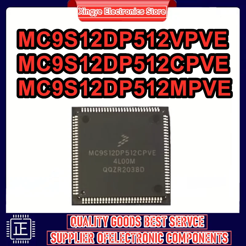 

MC9S12DP512VPVE MC9S12DP512CPVE MC9S12DP512MPVE QFP112 IC-чип 100% новый оригинальный в наличии