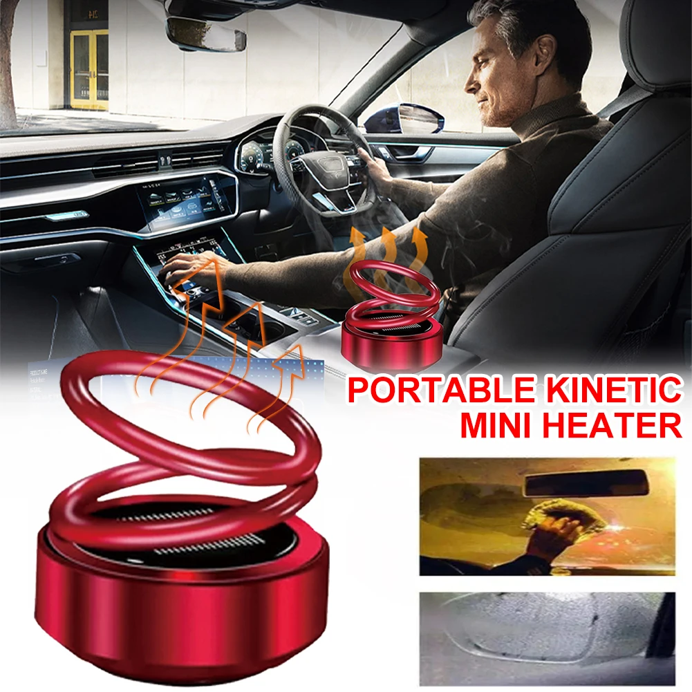 

Car Heaters Windshield Defroster Kinetic Heater for Vehicles Mini Portable Kinetic Molecular Heater Auto Winter Accessories