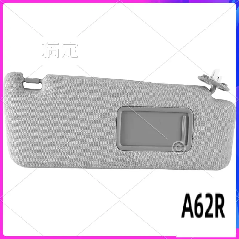 

R2-1 PCS Car Sunvisor Interior Sun Visor Gray With Mirror For Toyota 4RUNNER 2010-2023 74320-35A91-B1 Right