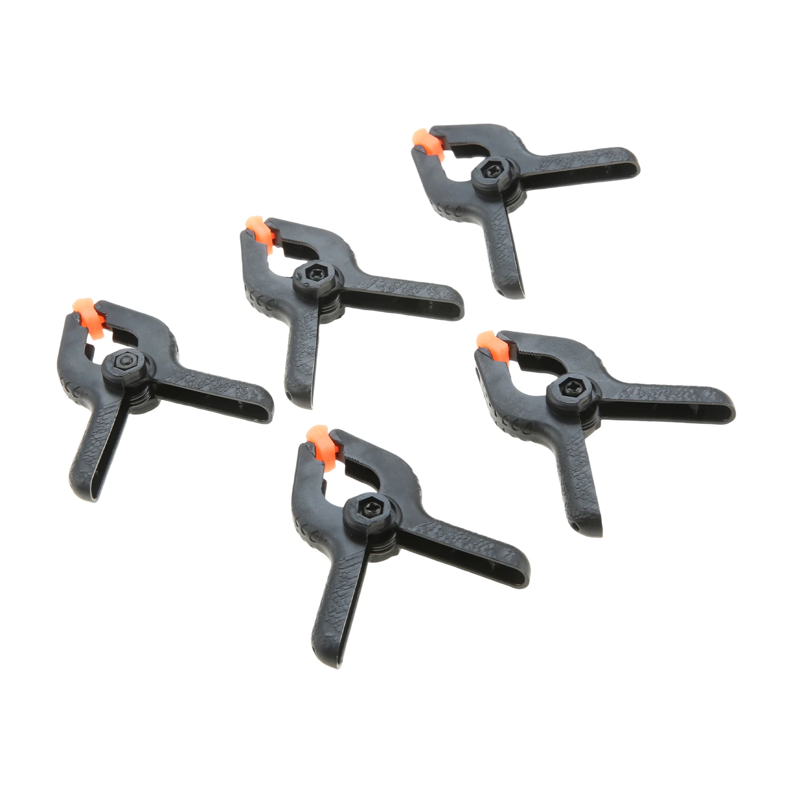 5PCS Spring Clamps Plastic 2-Inch For Photo Studio Backgrounds Fixed Clip Metalworking DIY Woodworking Tools Easy To Store
