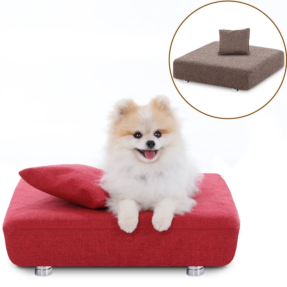 Bed Box For Dog + 2 Pillows + 2 Covers-Pet Walk-BF Mattons