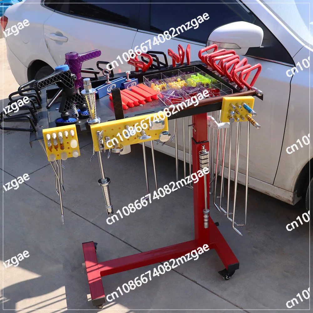 Engine maintenance tool, mobile lifting tool tray, maintenance tool