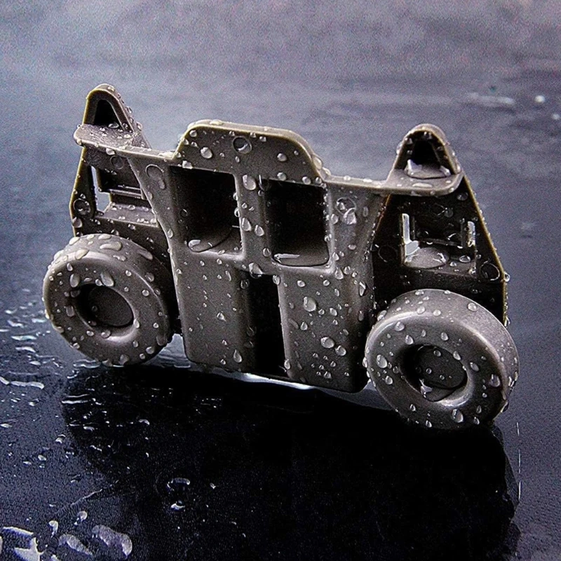 M6CB 4 قطع W10195417 رف غسالة الأطباق عجلة دوارة مقاومة للحرارة تركيب سريع #1