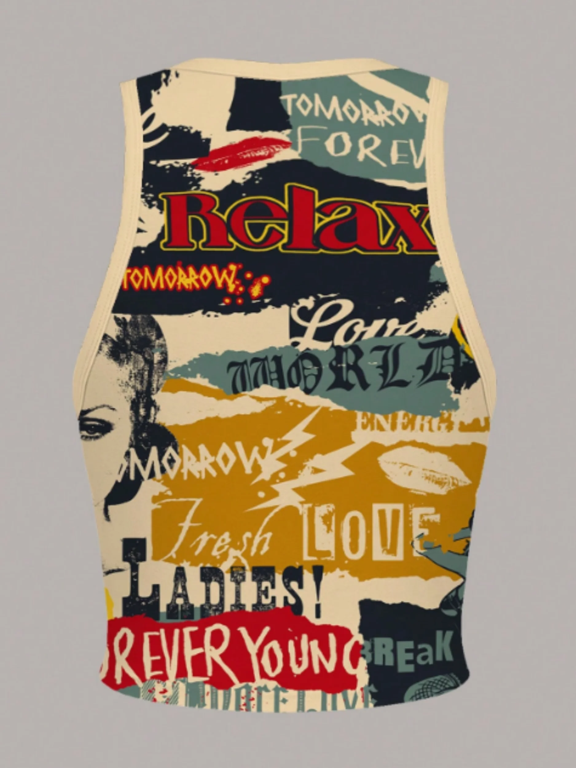 Novo colete feminino de tamanho grande, adequado para passeios diários casuais