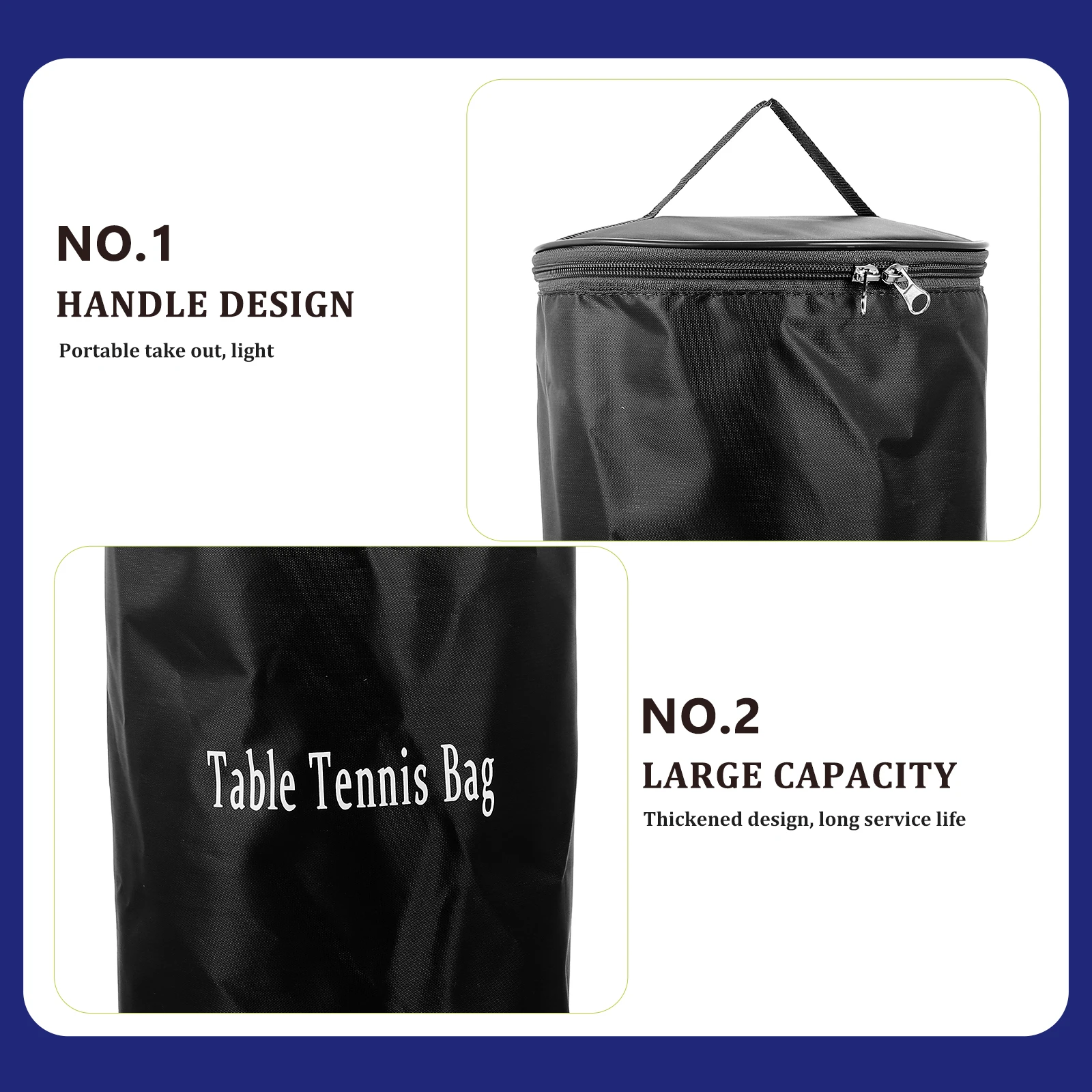 

Сумка для мячей для настольного тенниса, мячи для пинг-понга, уличная ткань Оксфорд, аксессуары для хранения ракеток