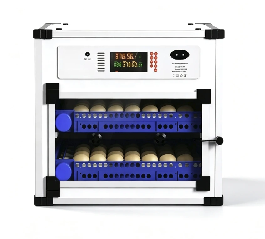 204/136 Egg Incubator Fully Automatic Digital Hatcher Chicken Duck Goose Quail Poultry Brooder Large Medium Smart Home Farm Use